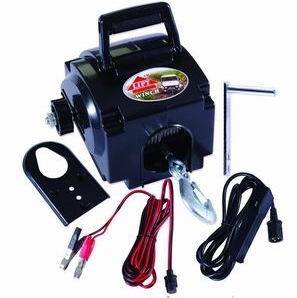 12V DC Powered Marine Portable Electric winch 2000lbs With Built-in Carrying Handle