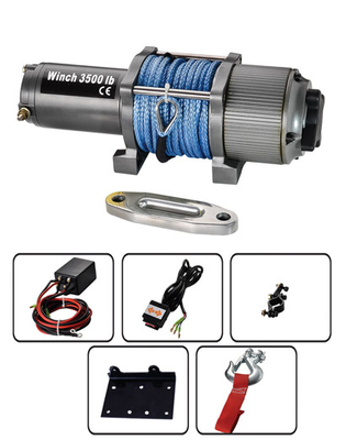 Automatic Braking  3500lb ATV Electric Winch / Winches Rope winch