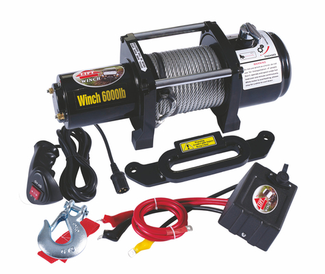 handheld control 6000 LB 12V Off Road, Car Trailer Winch / Winches