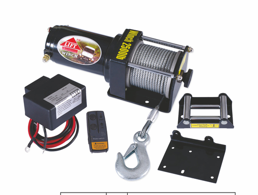 Roller fairlead 2500 lb Cable Electric UTV Winch / Winches With remote control