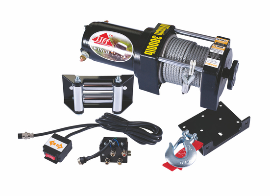 12v DC 3000 lb Switch remote Electric UTV Winch / Winches