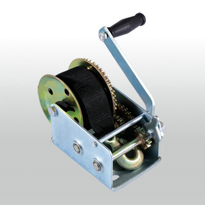 600lb, 800 lb Belt Hand Utility Trailer Winch / Winches