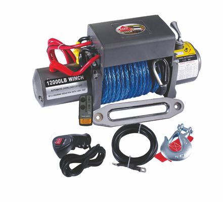 Wireless Remote 12000 LB Offroad , Heavy Duty Electric Winches